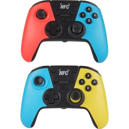Gaming Switch Controller Wireless Vibration Controller for Switch Pro Motion Control Bluetooth Gamepad with Amibo/NFC Function