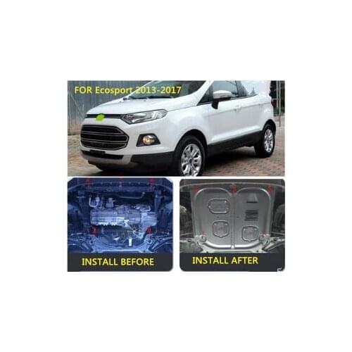 High quality manganese steel engine kid plate,motor bottom panel,splash guard,protective plate for Ford Ecosport 2013-2020