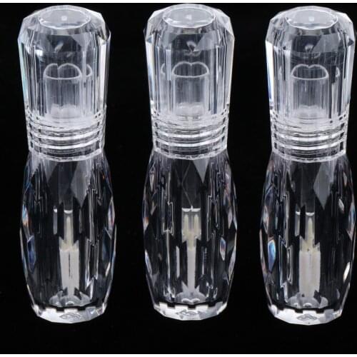 3 Pcs Travel Liquid Eyeshadow Lip Gloss Container Empty Lipstick Tube 3ml