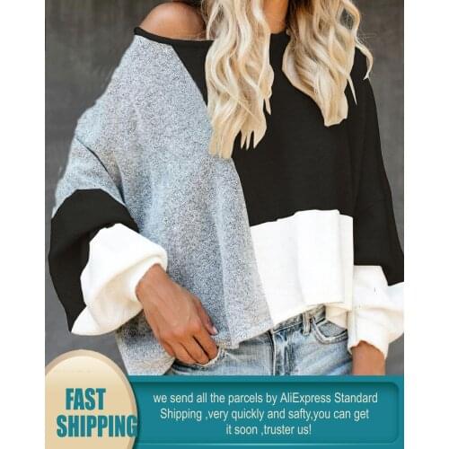 Женские пуловеры с открытыми плечами GareMay China At AliExpress