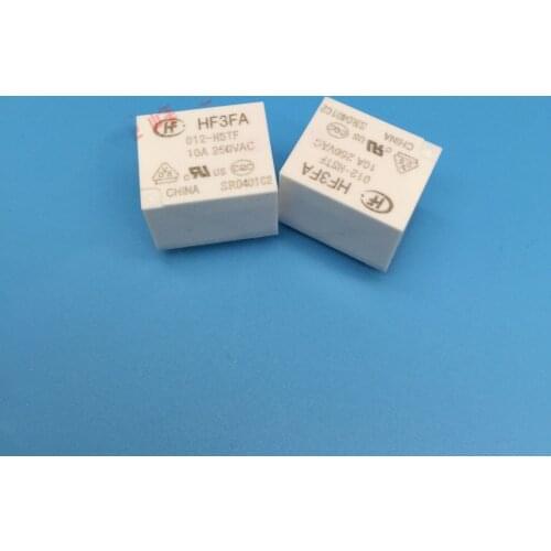 HF3FA-012-HSTF 12VDC 4pin 10A 250VAC relays new orginal