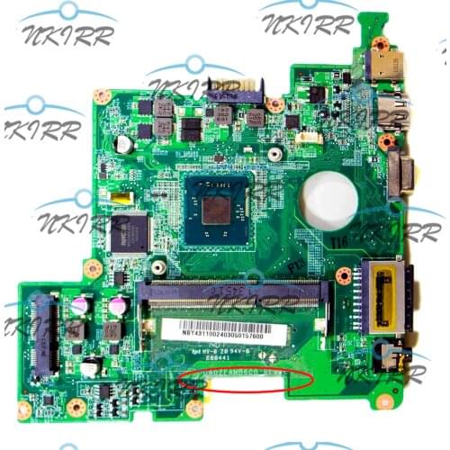 DA0ZEAMB6C0 ZEA NBY4311002 NBY4311001 N2805/N2806 motherboard for Acer Aspire V3-112 Gateway LT41 LT41P
