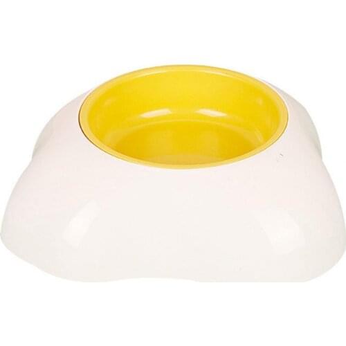 Fashion Cute Dog Cat Pet Puppy Food Feeder Double Bowl Non-slip Design Easy Cleaning Pet Food Feeder Bowl Pet Products