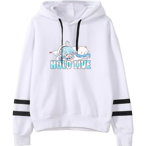 Men Autumn Winter Holiday Preppy Casual Streetwear Novelty Style Men/Women Kawaii Clothes HOLOLIVE VTuber Yukihana Lamy Hoodies