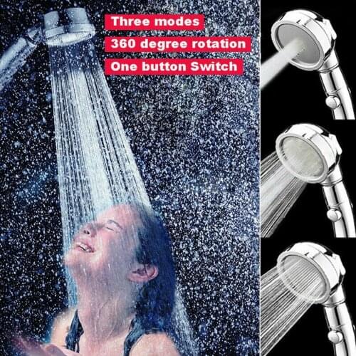 Shower Head ABS water saving showerhead filter High Pressure bath spray Rainfall Handheld Bathing Nozzle Bathroom Accessories