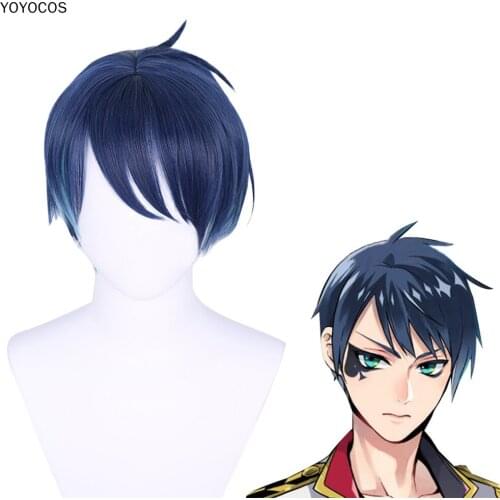 YOYOCOS Twisted Wonderland Cosplay Heartslabyul Deuce Spade Cosplay Wig Heat Resistant Synthetic Hair Carnival Halloween Party