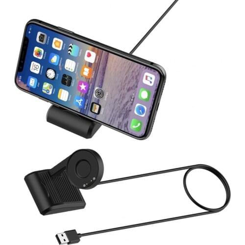 Watch Charger Output Short Circuit Protection Stable ABS Smart Watch Fast Charging Dock USB Charging Cable for Ticwatch Pro 3
