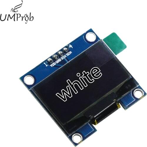 4PIN 1.3" OLED module white color 128X64 1.3 inch OLED LCD LED Display Module 1.3" IIC Communicate