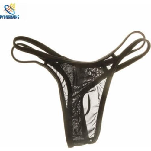 Bikini 2017 Hot Woman Sexy Underwear Thongs Gay Underwear Male Bikini G-strings Seamless Funny Thong For Man Jockstrap Woman