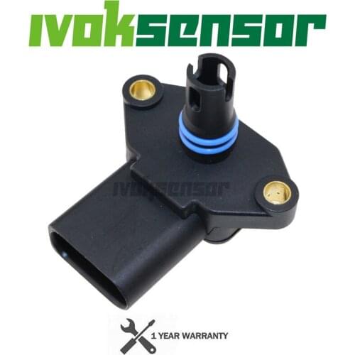 MAP Sensor Intake Air Boost Pressure Manifold Absolute Druck Sender For VW Bora Caddy II Box Estate 1.4 1.6 369980411