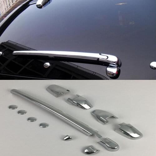 For Kia Sportage 2007 2008 2009 2010 ABS Chrome Rear Window Wiper Wash Cover Trims Car Styling Auto Exterior Accessories
