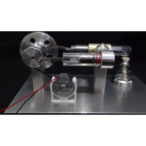 Stirling engine model external combustion engine birthday gift DIY mini steam engine model 4-9V free shipping