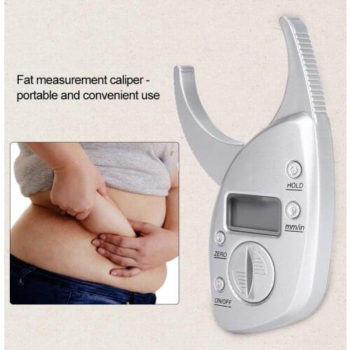 Electronic Fat Measure Body Fat Caliper Tester Scales Fitness Monitors Analyzer Digital Skinfold Slimming Measuring instruments