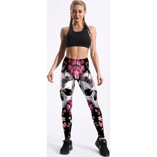 Printed Camouflage Leggings High Waist Women Pants Running Sports Camo Activewear Female Fashion 2020