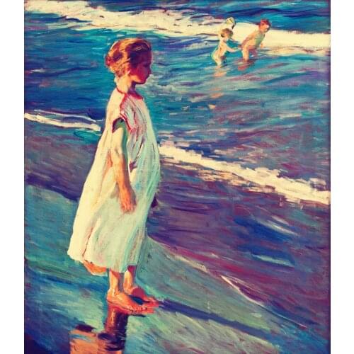 Oil picture beads 5d diy diamond paint kits picture of rhinestones diamond pattern embroidery mosaic wall painting sea girl