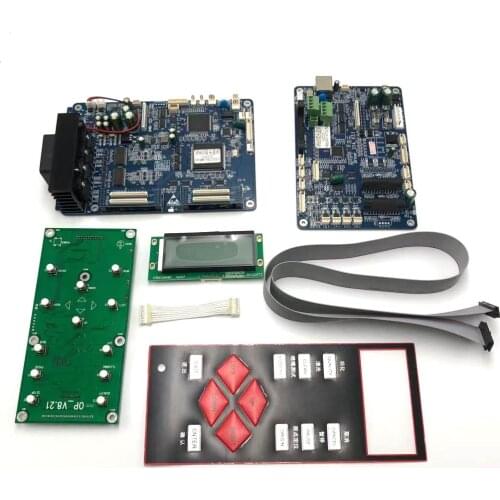 Printer board kit for Ep XP600 two head board carriage board main board for eco solvent printer DX5 DX7 head machine Upgrade