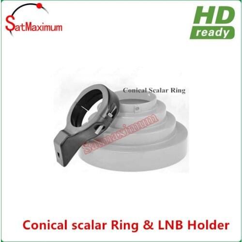 Hot Sales Conical Scalar ring with C Band LNB Holder bracket 65MM diameter