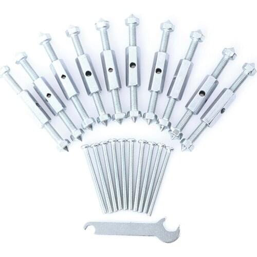 1 Set 86 Type Wall Light Installation Switch Socket Box Repairer Mount Switch Secret Stash 118mm Cassette Screw Support Rod