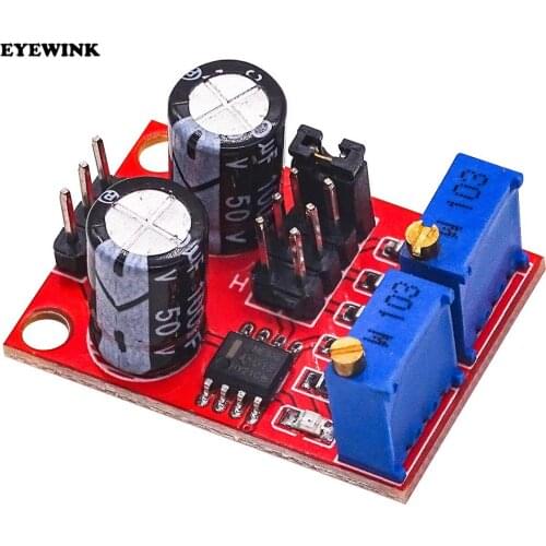 NE555 Pulse Frequency Duty Cycle Adjustable Module Square Wave Signal Generator