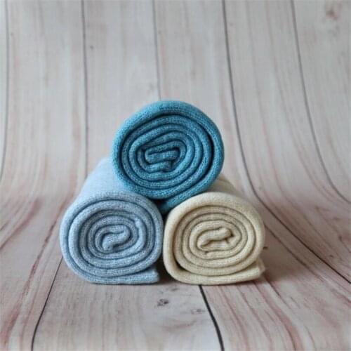 Newborn Jersey stretch wraps Layer fabirc Newborn knit wrap Baby swaddle blanket photo props
