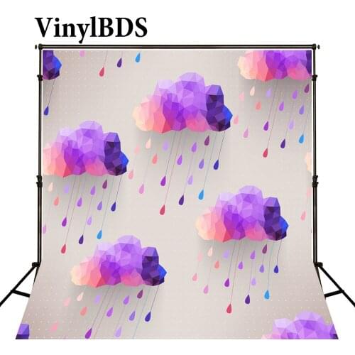 VinylBDS Photography Backdrops 10ft Cartoon Background Cloud Purple Photography Backdrops Fondo Fotografico De Estudio Infantil