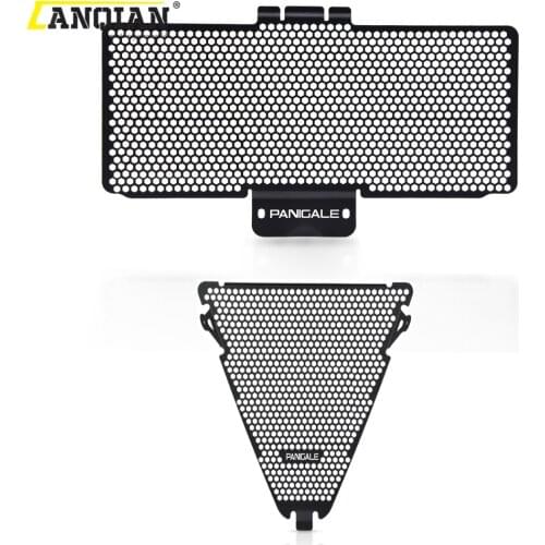 Motorcycle Radiator Guard Protector Grille Grill Cover For Ducati Panigale 1199 Tricolore S 1299 Superleggera Upper and Lower