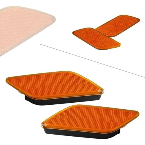 1 Pair Car Front Side Marker Lights LH & RH Set for Mercedes Benz W212 E-Class E350 E550 E63 AMG 2010 2011 2012 2013 2128200021