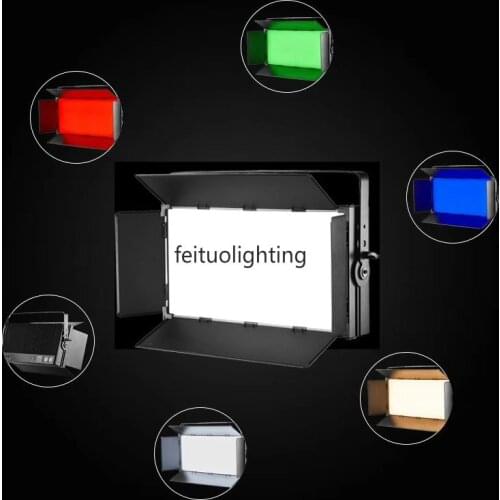 2 x Lot RDM / DMX Led Soft Video Sky Panel Light 2112 x 0.28w Bi-Color Led Slim Panel Light RGBYA 3000k - 6000k Studio Led Light