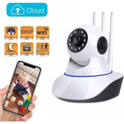 Wireless IP Camera 1080P Pan Tilt 2MP Dome Indoor Two Way Audio CCTV WiFi Camera Baby Monitor Video Security Surveillance
