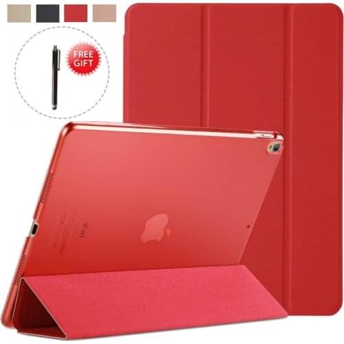 PU Leather Case for iPad Air 3 2019 Cover Shell Magnet Wake up Sleep for Apple ipad model A2123 A2153 A2152 with Stylus+Film
