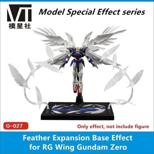 Star Soul feather Expansion base effect for Bandai RG 1/144 XXXG-00 Wing Zero Gundam DX010