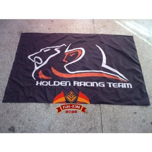 Hold-en racing team flag,cater pillar Automobile Exhibition banner,100% polyster 90*150 CM flag,flag king