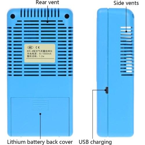 PM1.0 PM 2.5 PM10 Gas Analyzer 9 Kinds Particles Detector Air Quality Monitor
