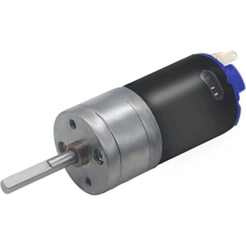 Low Speed High Speed Permanent Magnet Gear Motor Metal Gear Speed Reduction Motor Large Strength Mini Geared Motor