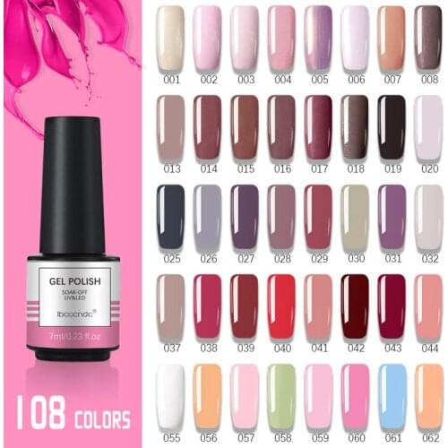 Nail Polish Plastic Bottle Gel Polish Top Soak Off UV LED Nail Lacquer Color Gel Nails Art Painting Nail Polish Nail Art & Tools
