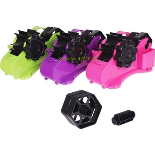 Semi-Auto Tape Dispenser With 35mm Fixed Length Tape Cutter Desktop Office Packing Home Tools Drop Shipping Support