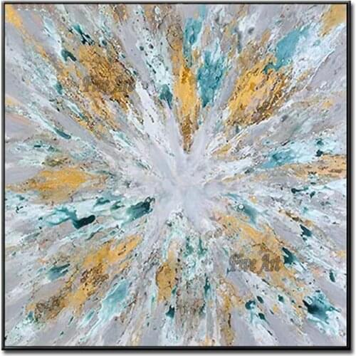 Real Handmade Heavy Textured Abstract Design Oil Painting Unframed Cheap Hot Selling Canvas Wall Art Unframed Abstract Artwork