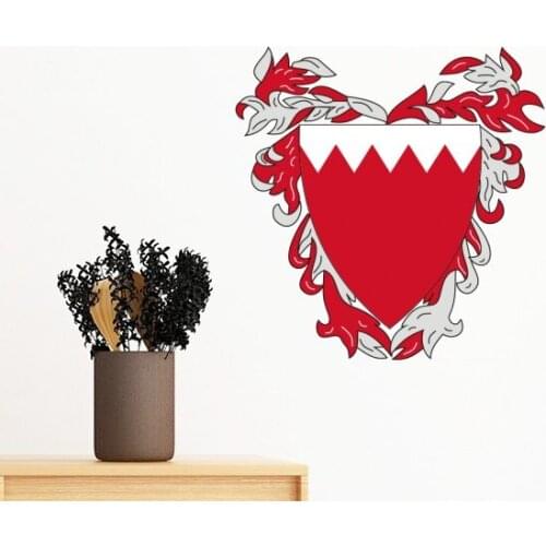 Manama Bahrain National Emblem Removable Wall Sticker Art Decals Mural DIY Wallpaper for Room Decal