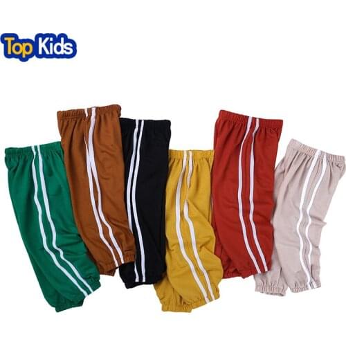 Kids Pants Baby Boys and Girls Casual Sweatpants Kids Cotton Long Trousers Baby Boys Clothing Sport Pants Cool Unisex Pants