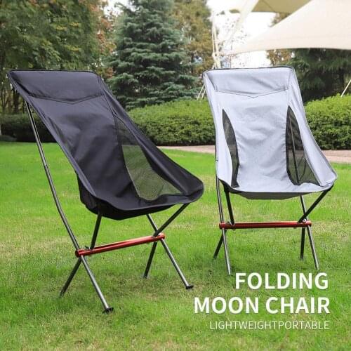 Travel Ultralight Folding Chair Superhard High Load Outdoor Camping Chair Portable Beach Hiking Picnic Seat Fishing Tools Chair