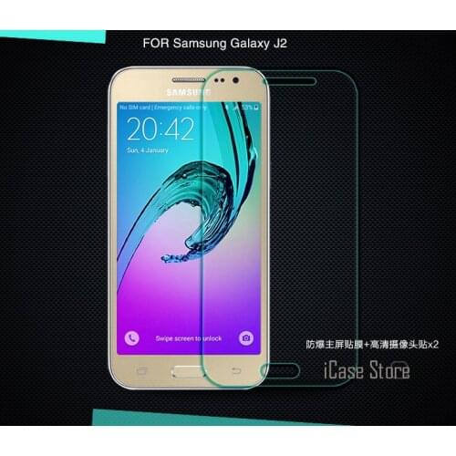 UltraThin 0.26mm 2.5D Tempered Glass Premium Screen Protector For Samsung Galaxy J2 J200 J200F J200H Protective Film