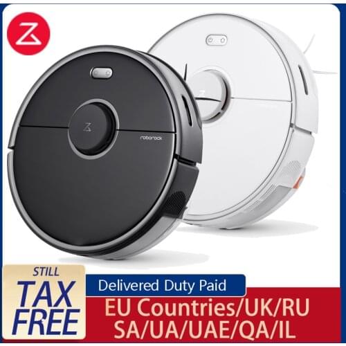 Global Version Roborock S5 Max Robot Vacuum Cleaner Automatic Smart Planned Sweeping Dust Sterilize Washing Mop mihome APP WIFI