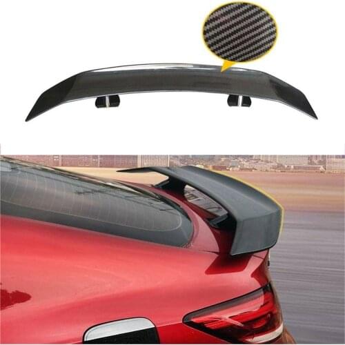 Universal spoiler car wing racing sedan wings tail car exterior trim abs spoilers gt carbon fiber tail wing car accessories