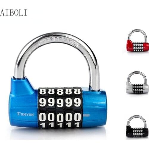 Universal Lock Alloy Door Lock Gym Locker Toolbox Dormitory Door Lock Password Lock Padlock K25003