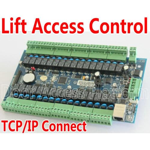 18 floors Elevator Controller WEB Server+TCP/IP Network connect Lift Controller Panel PCB, Lift Control PCB Panel with WG26/34