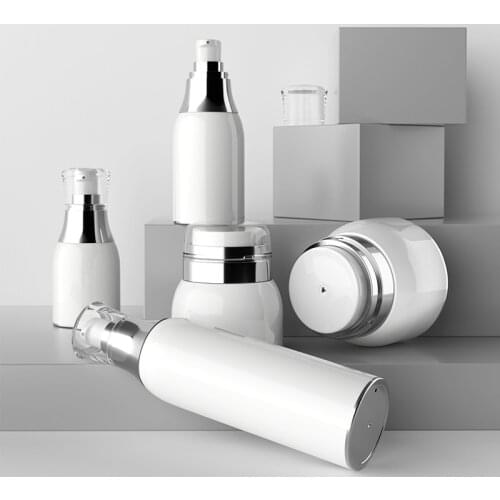 30ml 50ml 120ml Empty Refillable Makeup Cosmetic Containers Jars Collagen Face Scrub Airless Pump Skincare Cream Travel Bottle