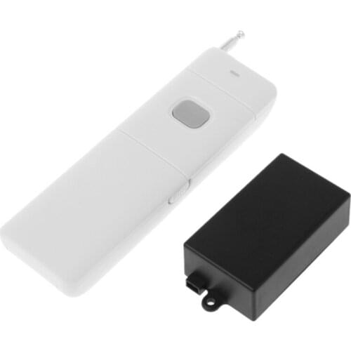 3000m Long Range DC 12V 1CH RF Wireless Remote Control Switch System 315 Mhz 1-Key Transmitter + Receiver