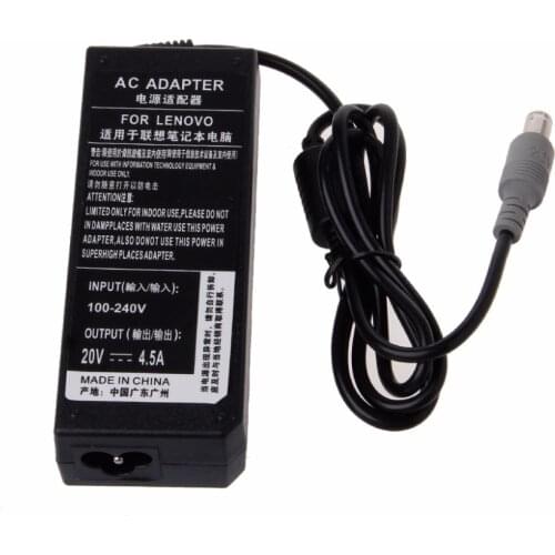 AC Power Adapter Charger Power Supply Cord For IBM for Lenovo ThinkPad Laptop 20V 4.5A 90W C26