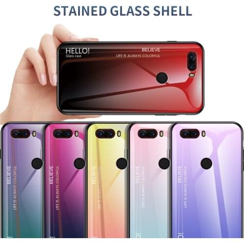 Stained Glass Case for Nubia Z17 Mini S Shockproof Cover Coque for Nubia Z18 Z17 Mini Z17S Z17MiniS Nubia Play 5G NX651J Cover