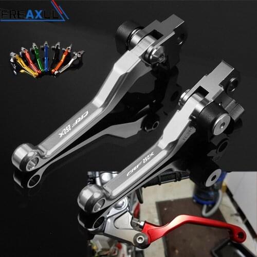 For Honda CRF250X CRF 250X CRF 250 X 2004-2017 CNC Accessories Motorcycle Motocross Pit Dirt Bike Pivot Brake Clutch Levers
